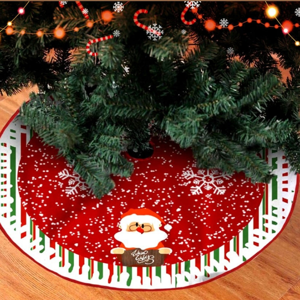 FALDA DECORATIVA PARA ALBOL DE NAVIDAD 120 cm